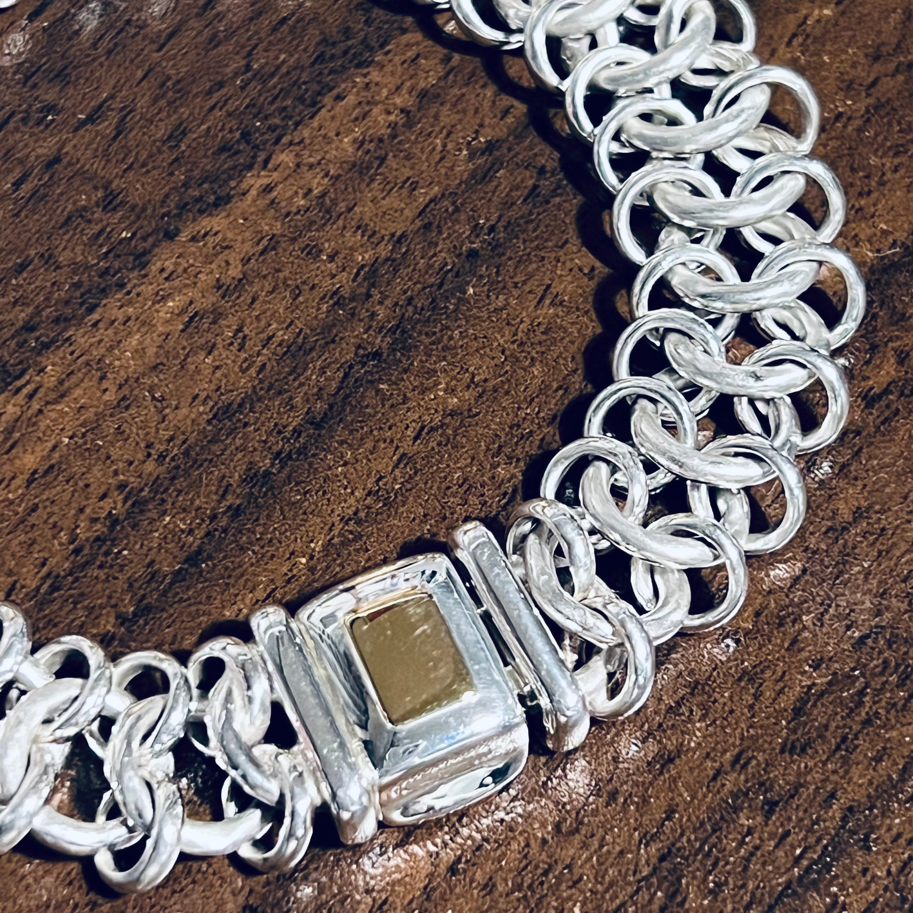 VINTAGE TIFFANY & CO. Multiple Chain Bracelet Sterling Silver