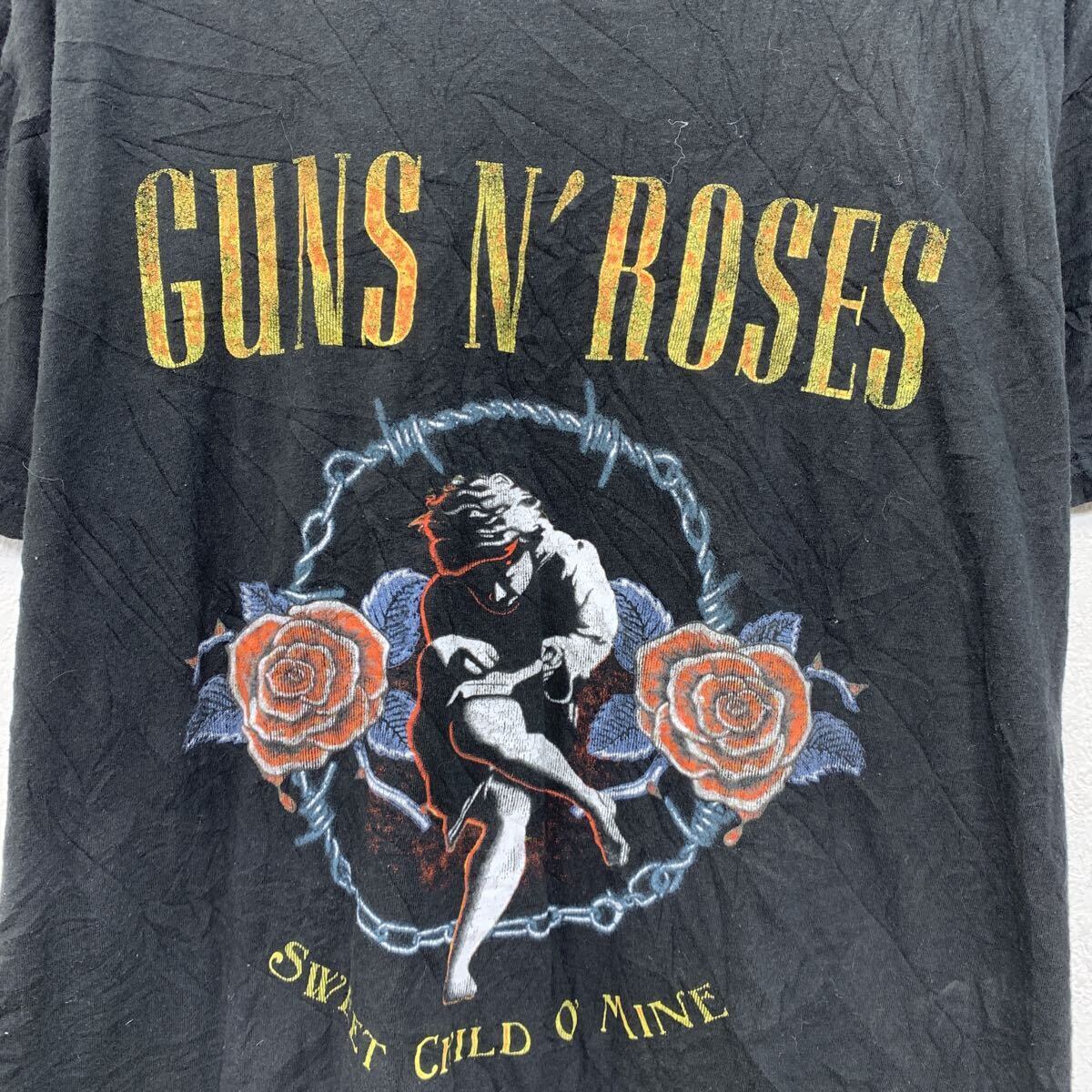 GUNS N' ROSES 半袖 バンドTシャツ XXL ブラック ガンズアンドローゼズ