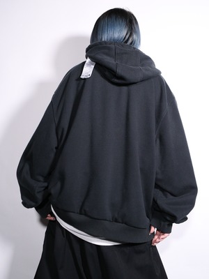 REMAKE / ”Carhartt” side-zip pocket hoodie