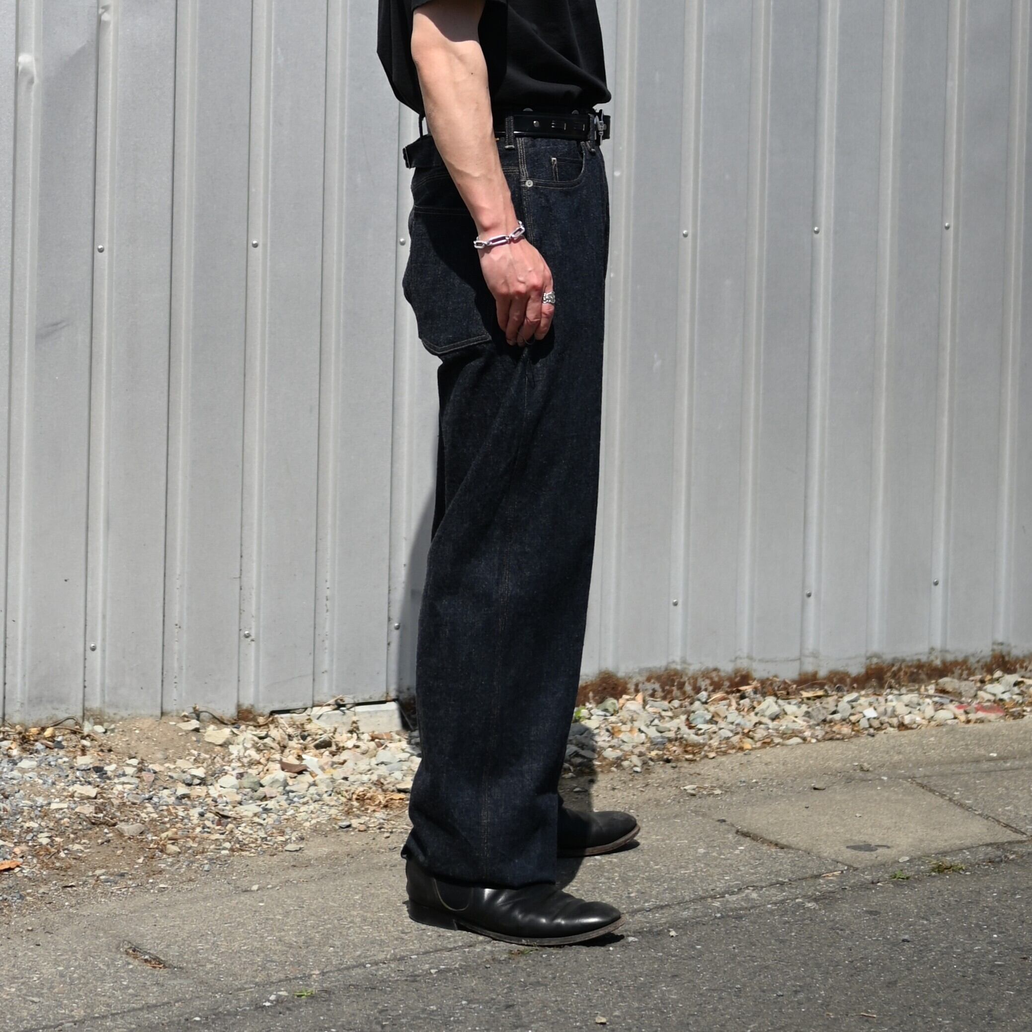 OLD JOE / BELTLESS WAIST JEAN TROUSER