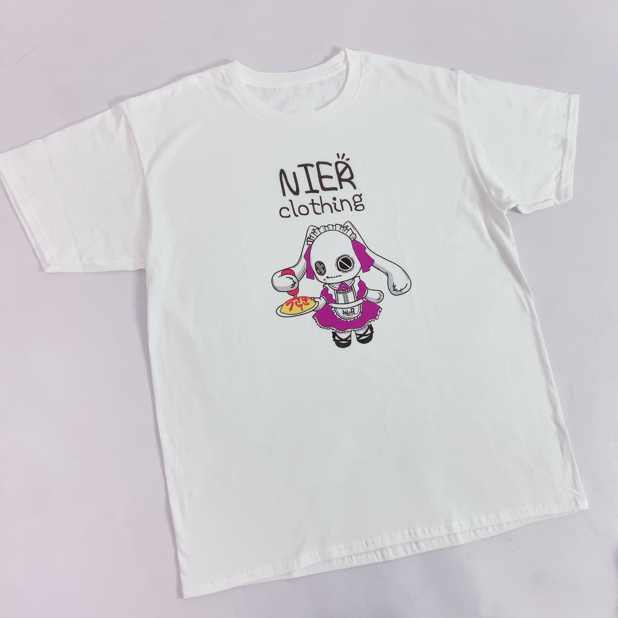 秋葉原店舗記念ec限定大特価商品 メイドnierちゃんt Shirt Purple Nier