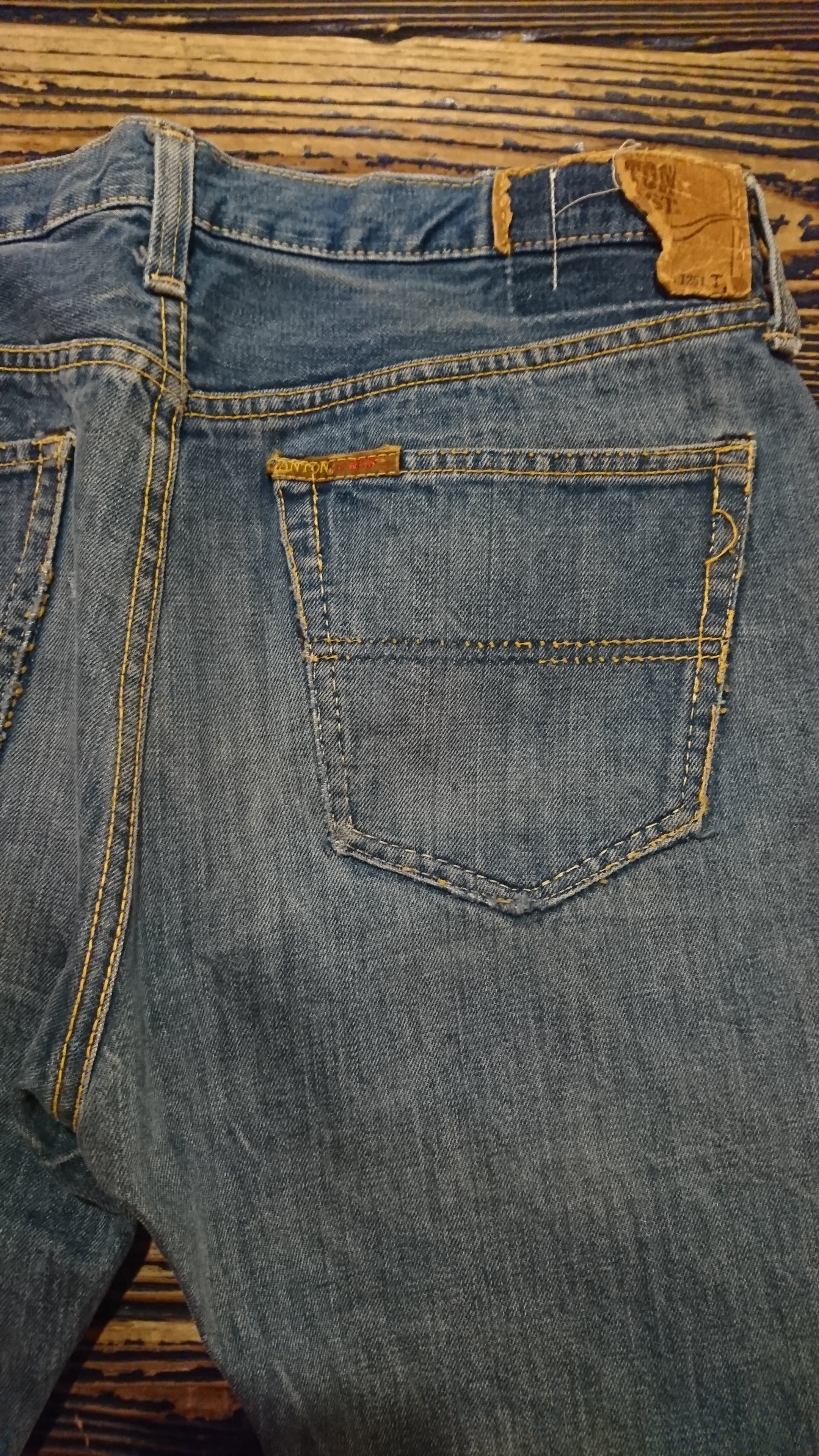 1960s CANTON X-WEST DENIM PANTS | BOW & ARROW WEB STORE 1960s CANTON X-WEST DENIM PANTS | BOW & ARROW WEB STORE