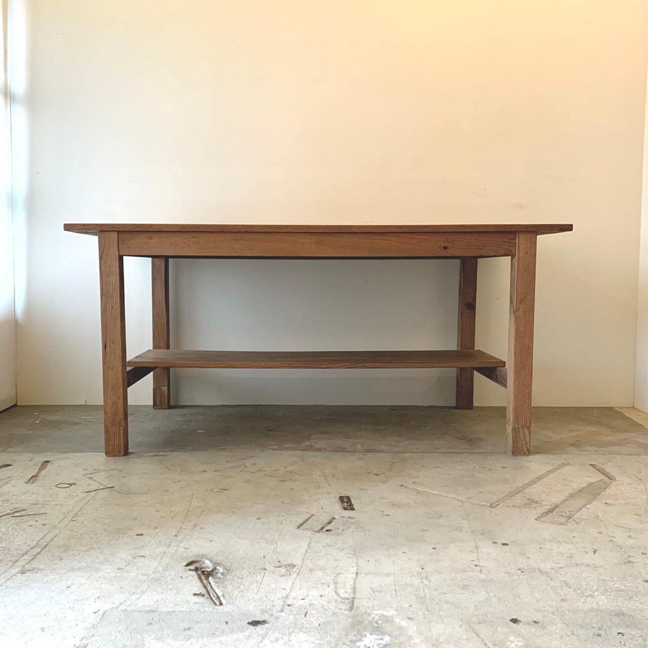 テーブル　ダイニングテーブル　古家具　0457