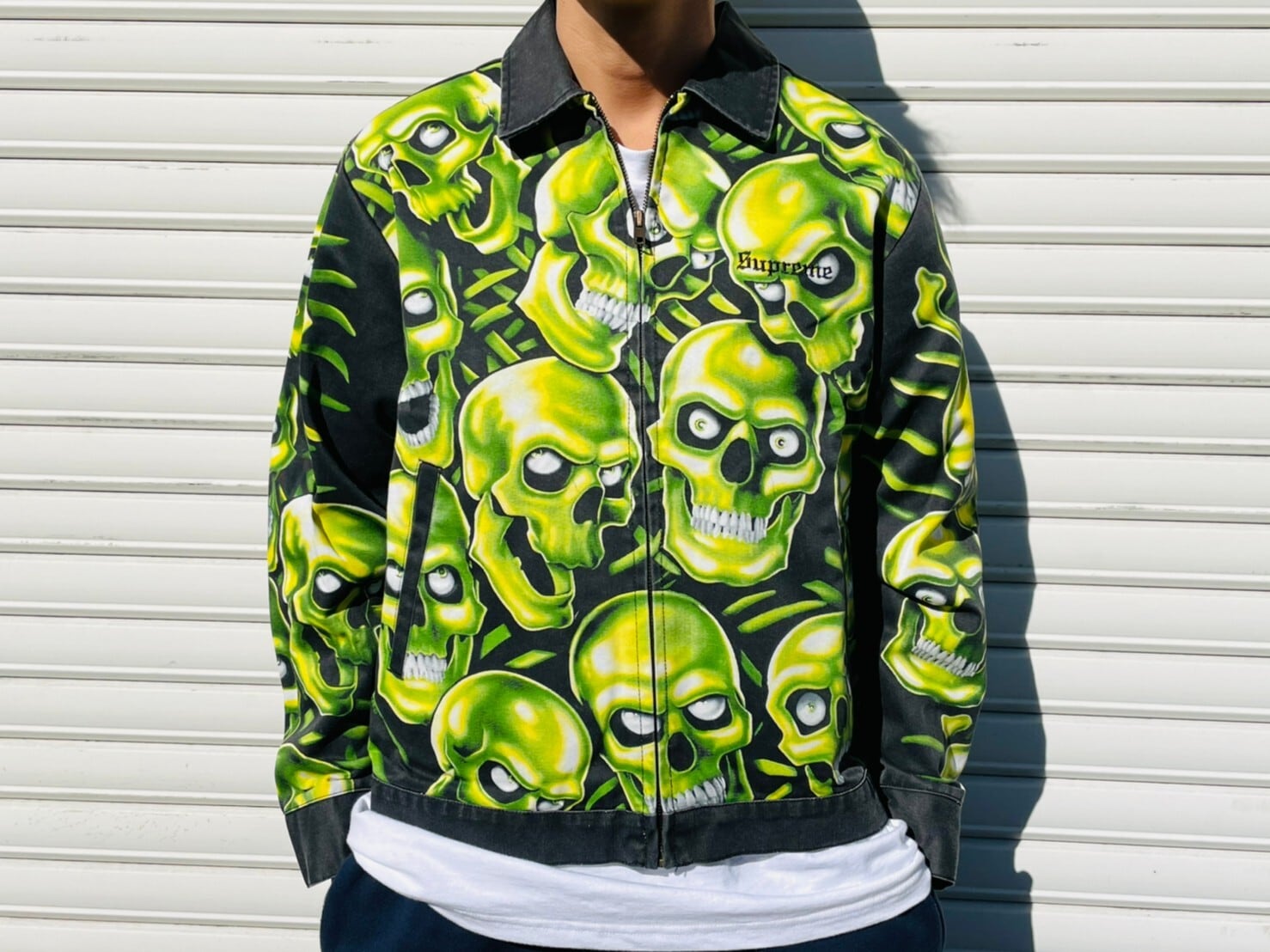 美品 決算価格 Supreme Skull やって来る Pile Work Jacket 美品 決算価格 Supreme Skull やって来る Pile Work Jacket