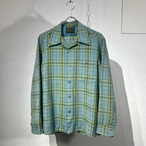 ~70s PENDLETON Wool Open Collar Shirt