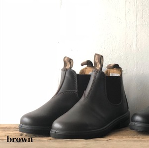 BLUNDSTONE 530 キッズ サイドゴアブーツ Brown(茶)