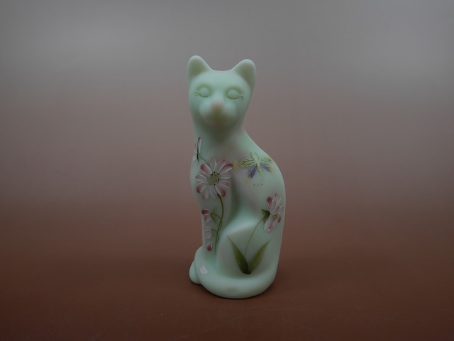 FENTON Glass 　フェントン　ねこのガラス　