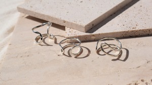 Silver cuff ring 《silver 925》【受注製作】