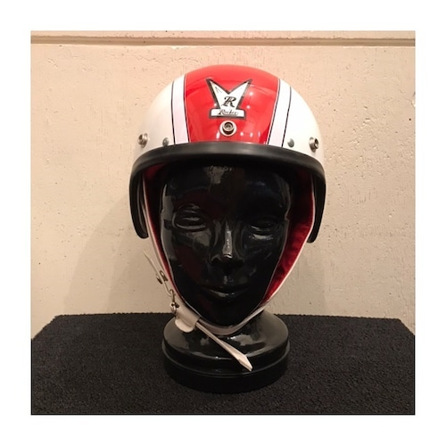 Rocket Helmet / Rocket Ⅲ  White × Red (White Line)