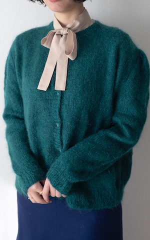 crystal button cardigan