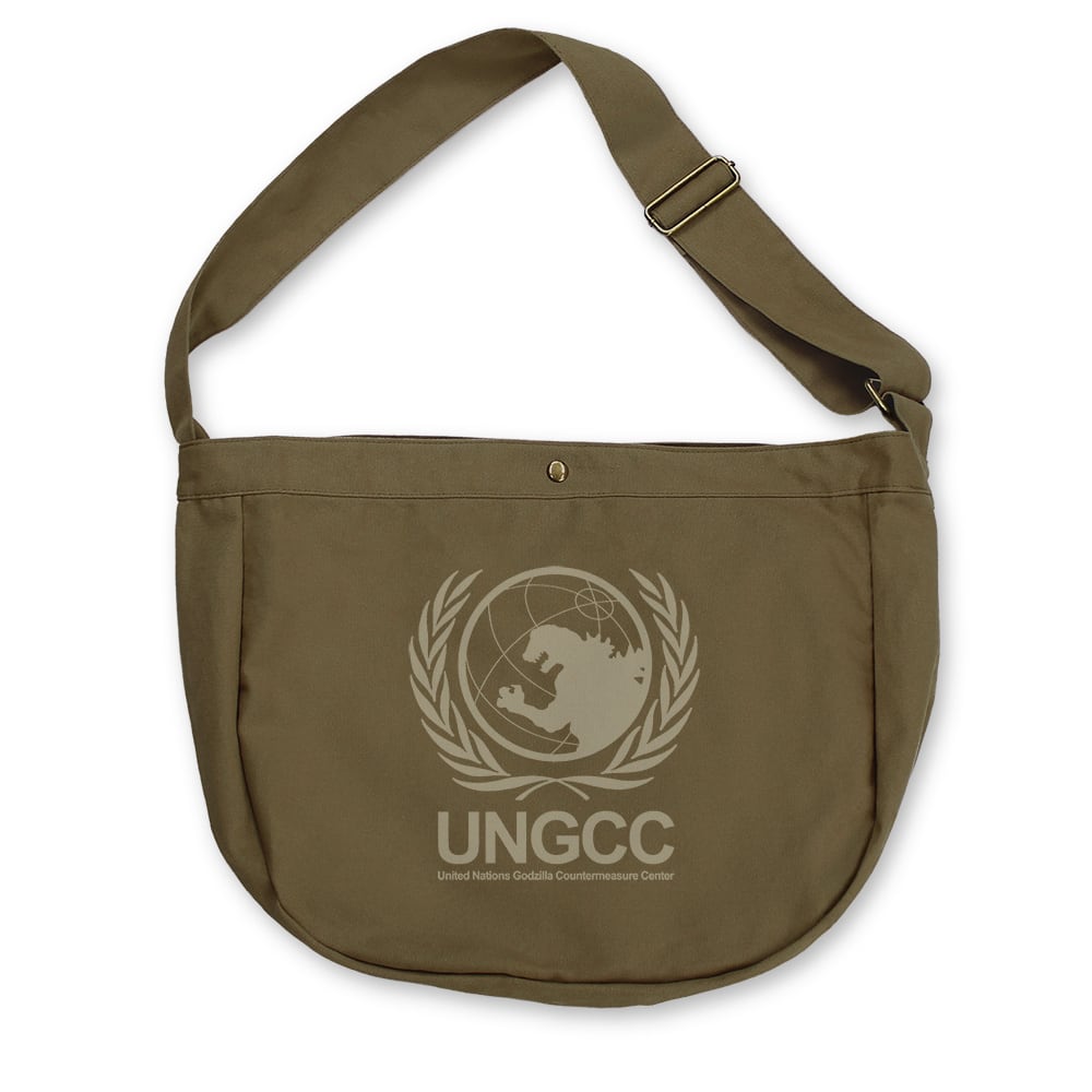 ゴジラ 国連G対策センター ニュースペーパーバッグ/MOSS