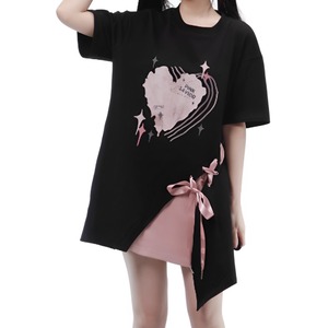 ピンクリボンワンピース　3color　1131