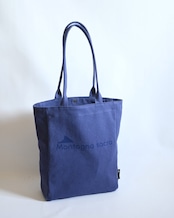 【倉敷帆布】 A4 縦型トートバッグ 肩掛けOK | Montagna sacra × サンク・サック コラボ(日本製 キャンバス 軽量 通勤 通学 レディース メンズ)