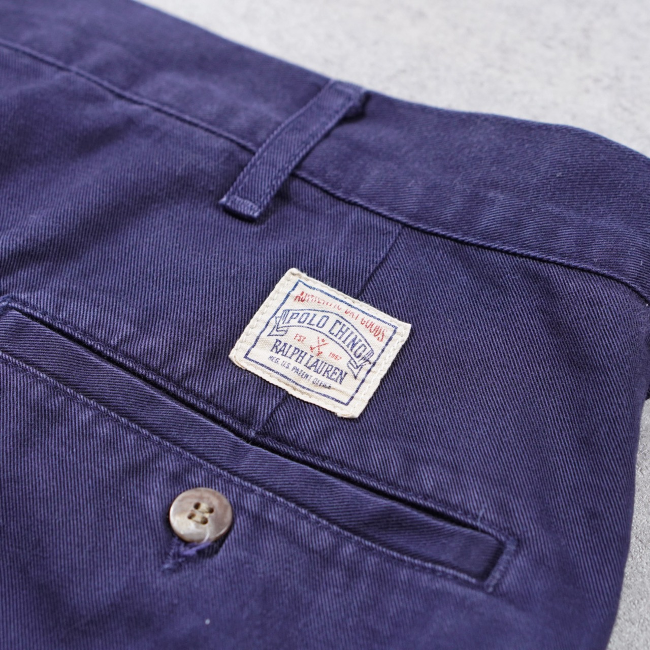 90s 初期型 USA製 Polo by Ralph Lauren POLO CHINO W36L33相当 古着 - 9
