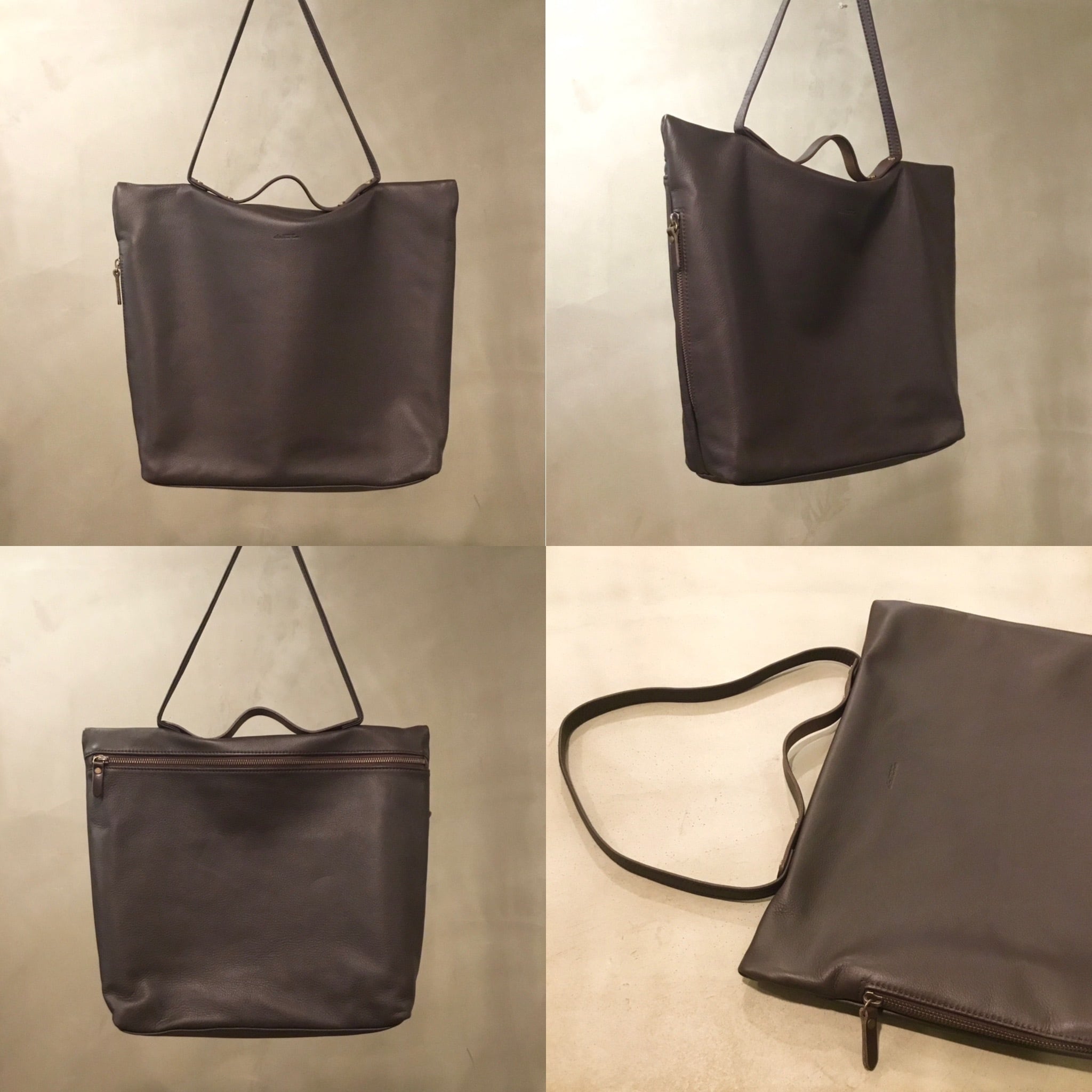 ！大幅値下げ中！！新品未使用！オニツカタイガー　トートバッグ　牛革レザー 受注製作】厳選牛革レザーバッグ 肩掛けショルダー トートバッグ 収納