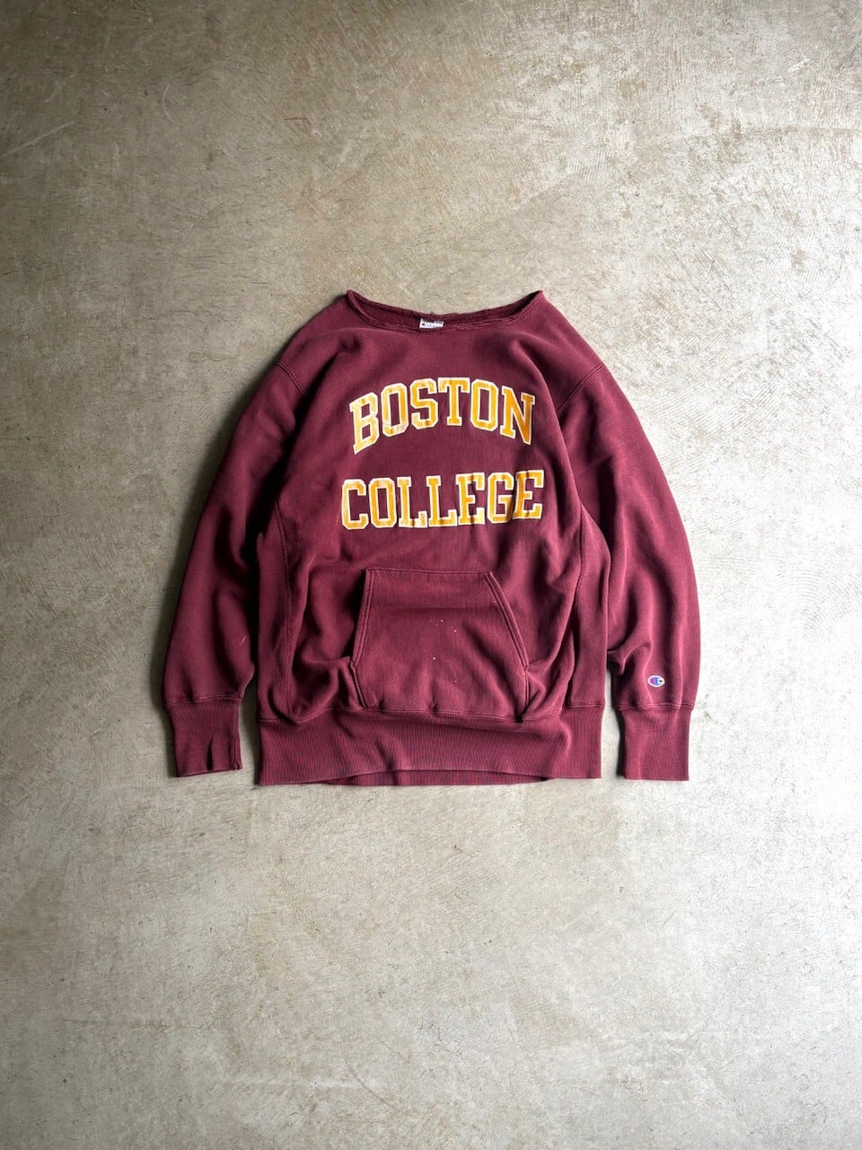 USA製 90's Champion REVERSEWEAVE SWEAT SHIRTS “BOSTON COLLEGE”