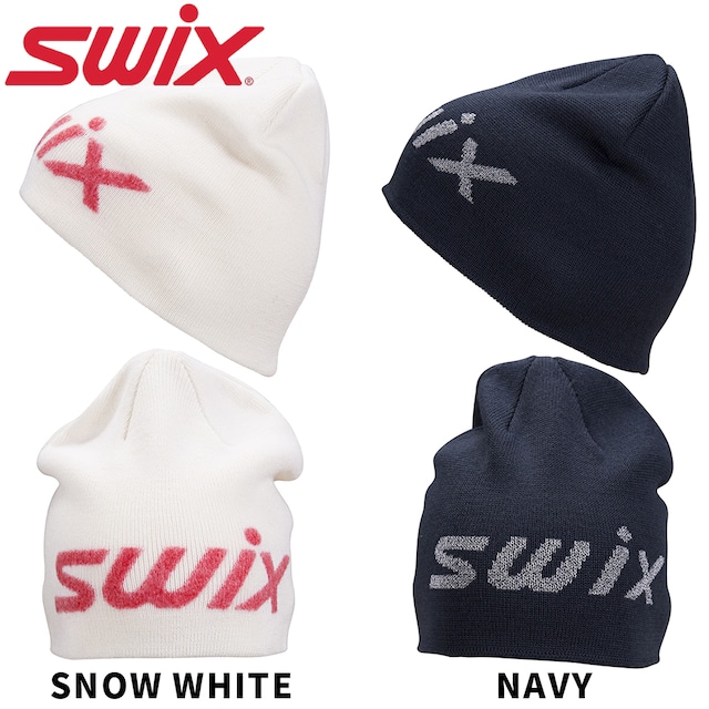 Swix スウィックス クロスカントリー スキー クロカン ロゴ ハット ニット帽 ニットキャップ ユニセックス ロゴハット 46649