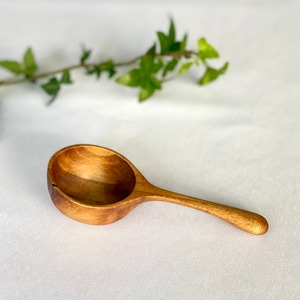 ウルシの木のコーヒーメジャースプーン（拭き漆）