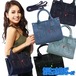 ミニ トートバッグ リアルデニムシリーズ tote bag 高級感 ミニバッグ ミニバック ミニトートバック ゴルフバッグ ゴルフバック カートバッグ カートバック