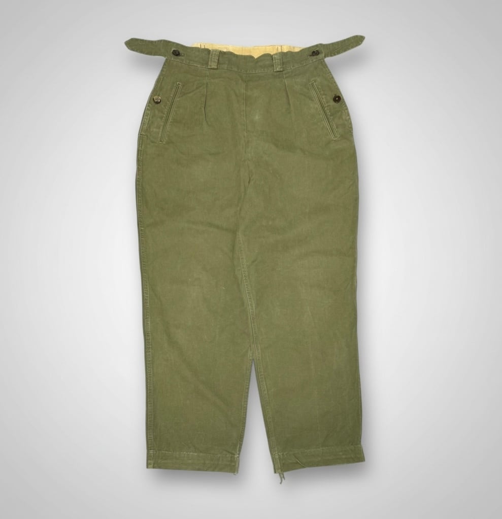 50's ~ 60's French Army Gurkha Trousers | Daily Dress Market