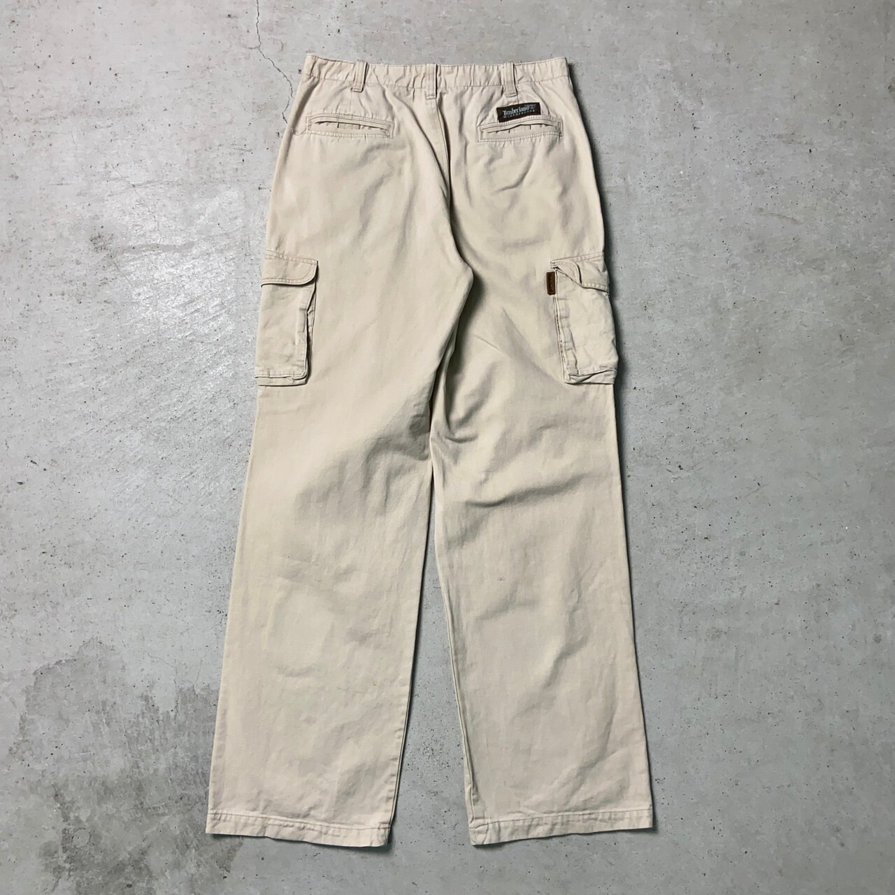 90年代 Timberland ティンバーランド コットンツイル 立体ポケット 
