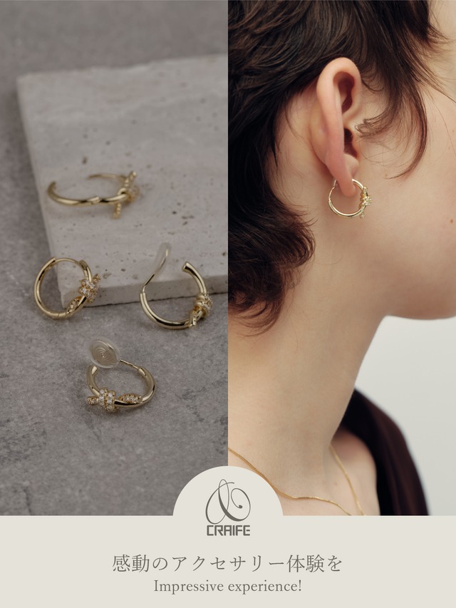 Earring/Pierce -Gold-