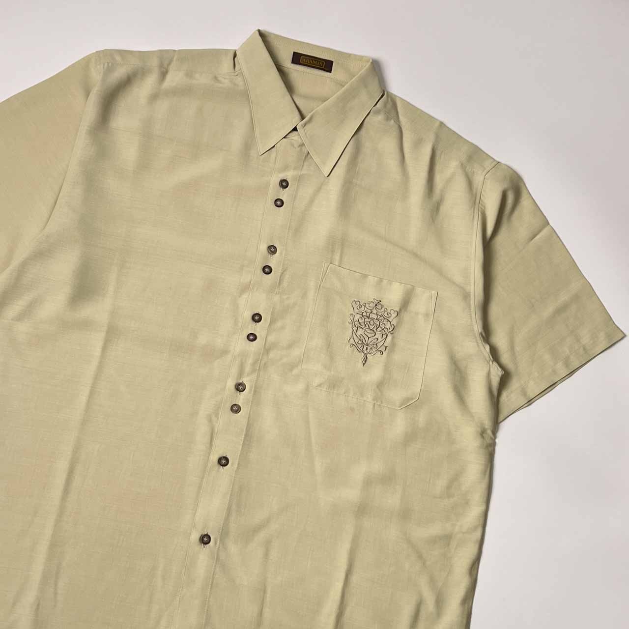 ARAMIS アラミス 半袖シャツ LL/大きいサイズ ピスタチオ系 メンズ