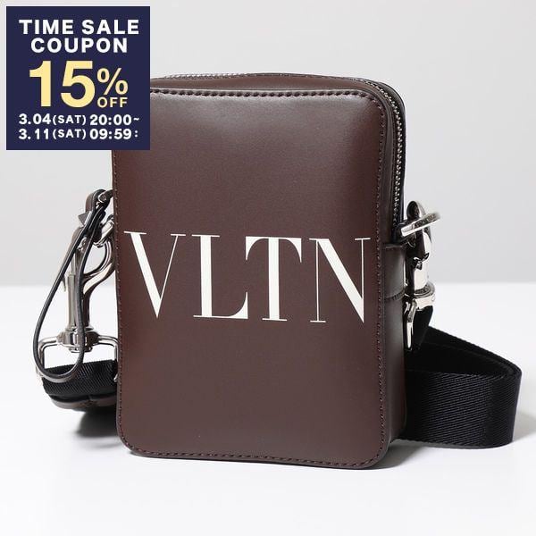 ヴァレンティノ VALENTINO ショルダーバッグ VLTN ロゴ レザー  