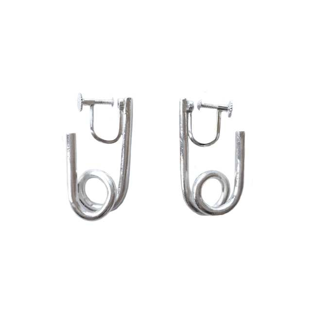 Safety pin earrings