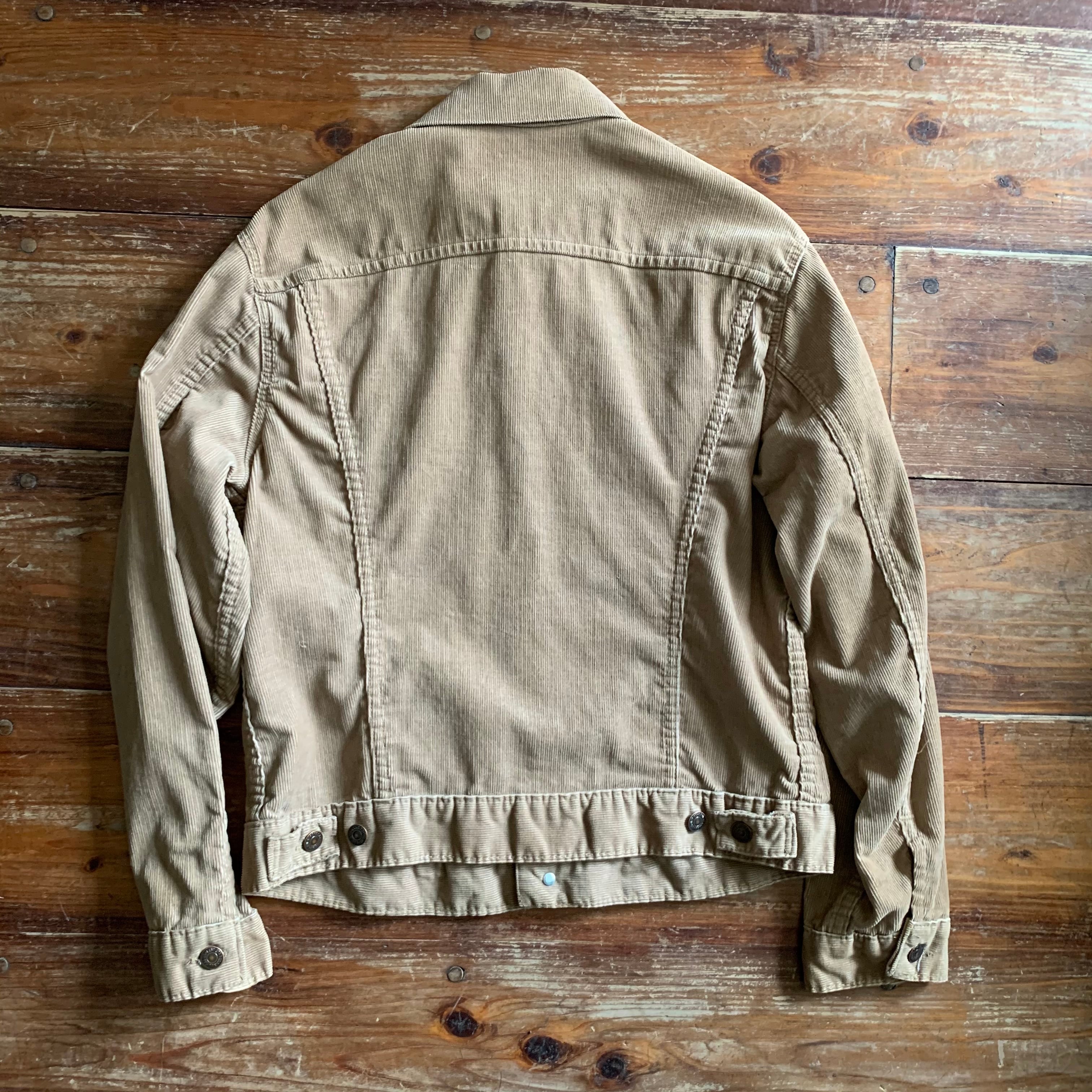 70s USA製 コーデュロイ デニム ジャケット 70505-1523 Levi's 70505-1523 70'S - 赤い羽BLOG