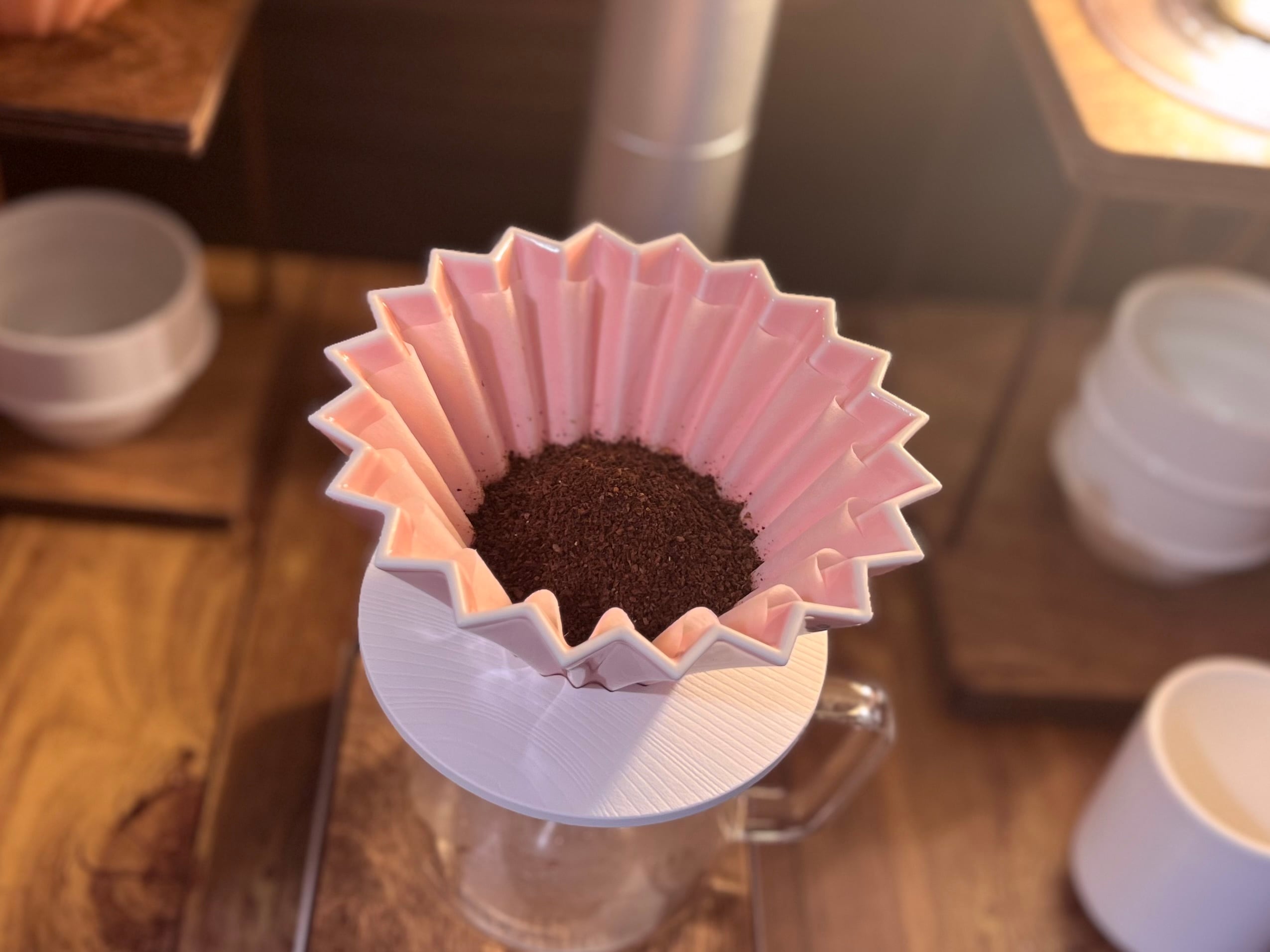 ORIGAMI Dripper M ピンク | COFFEE LAB KOMAMEYA