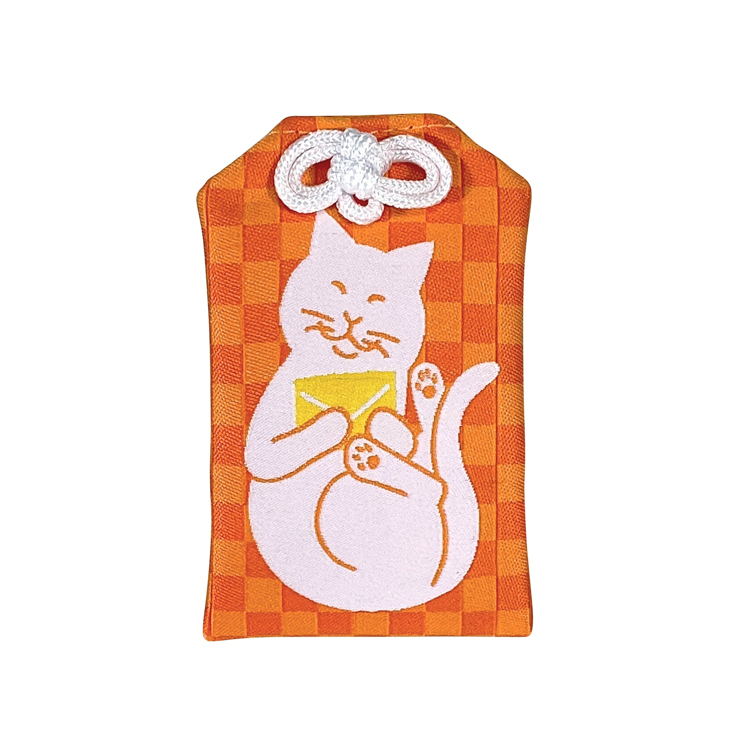 ふみまもり ネコ(オレンジ) | 三角屋 雑貨店