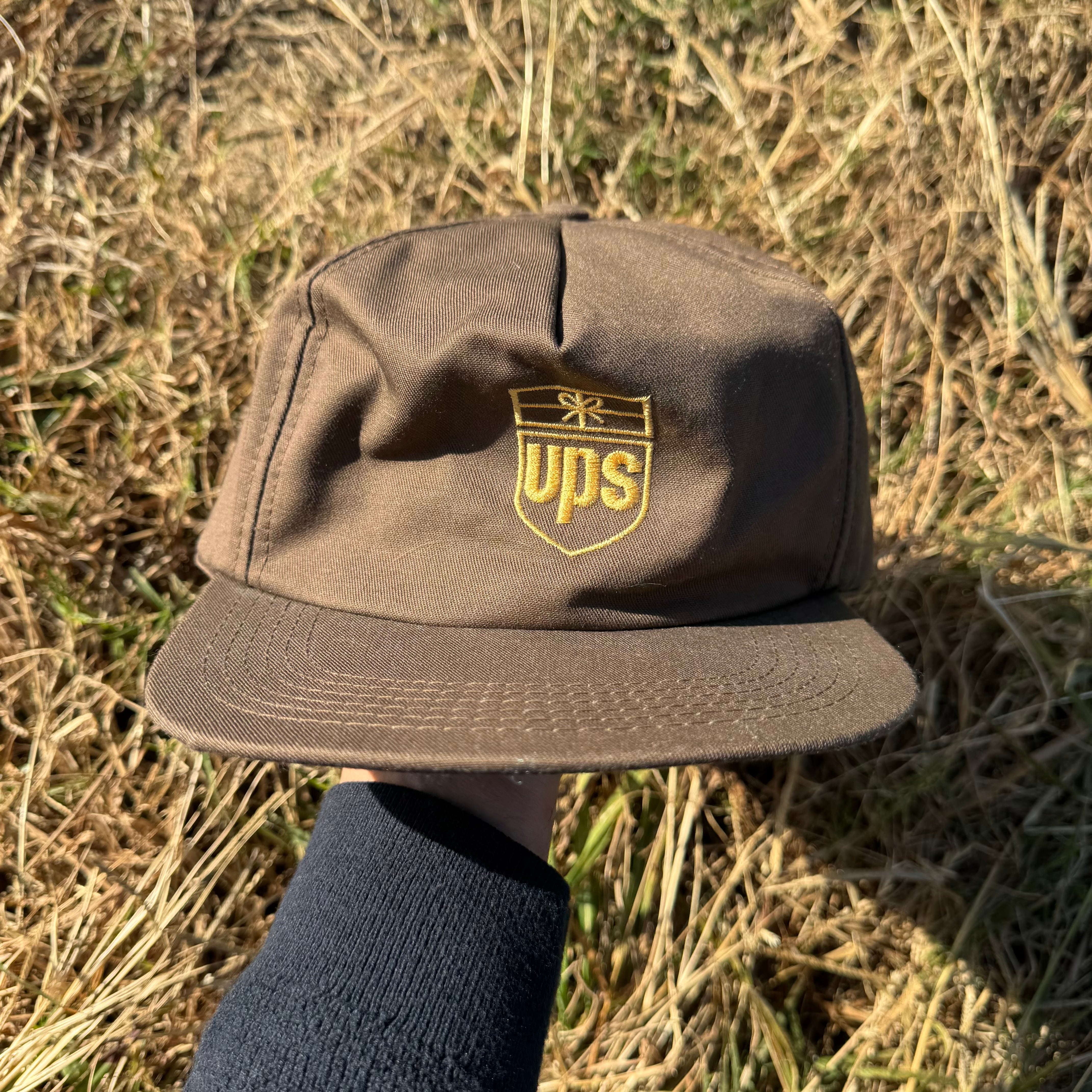 DEADSTOCK 1990's "UPS" Driver Hat/ Made in USA