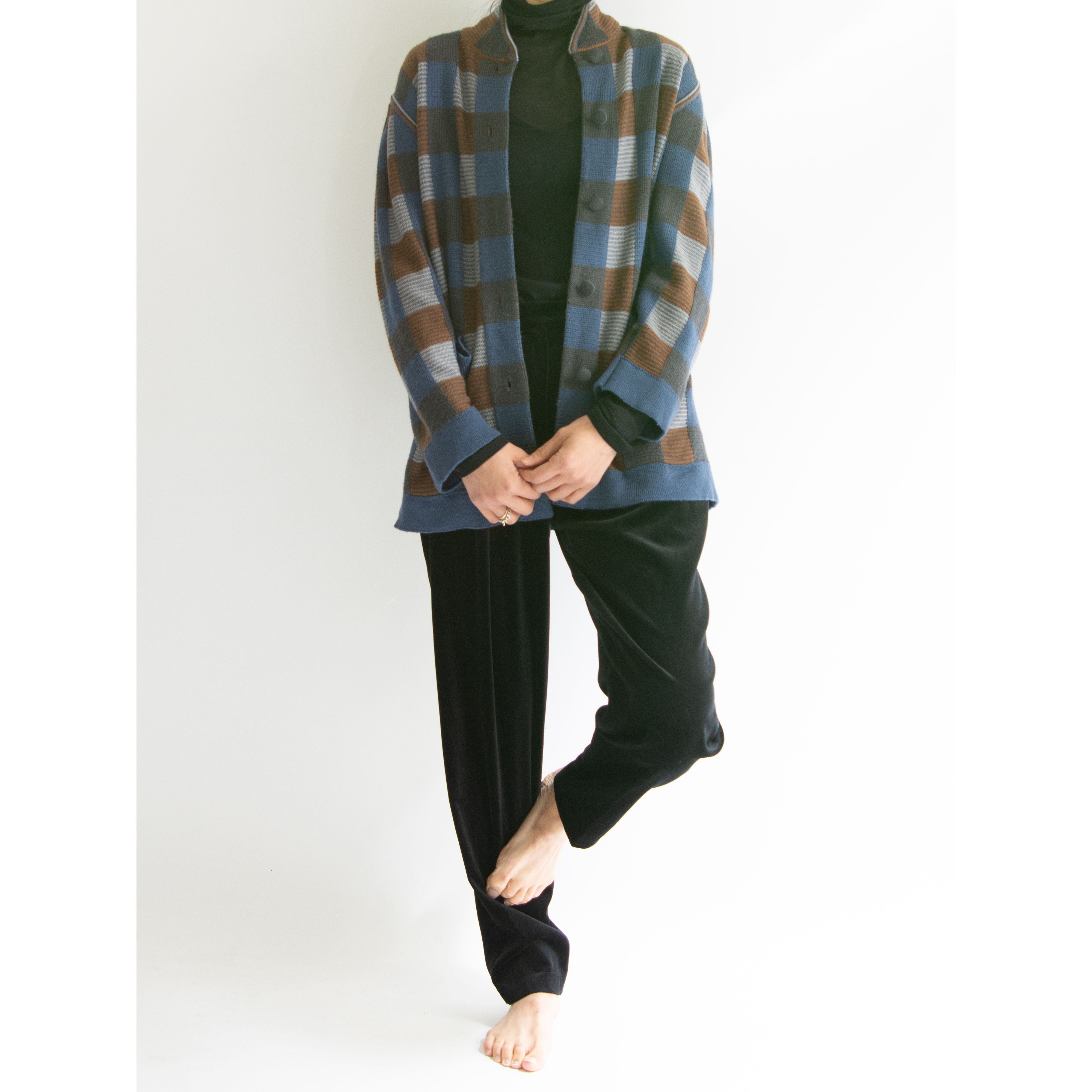 【McDavid】Made in West Germany 100% Cotton Velvet 2tuck Pants（西ドイツ製 コットンベルベット ツータックパンツ）