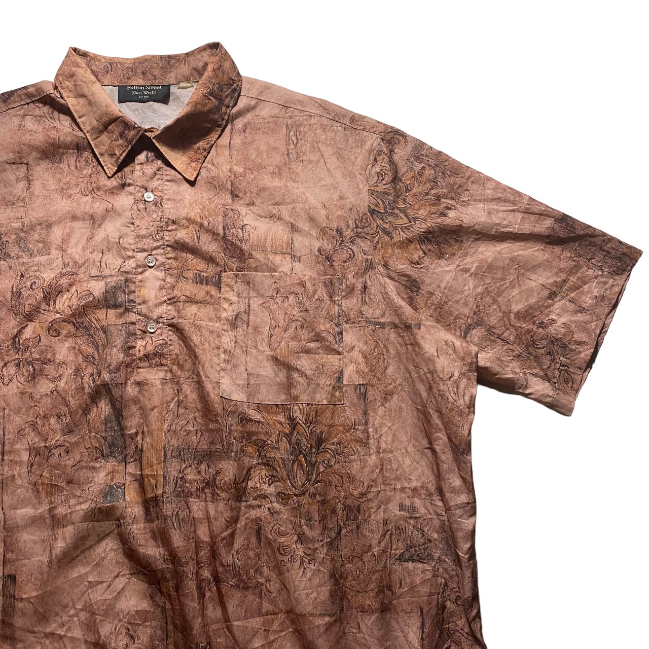 Made in USA oversized rib shirt