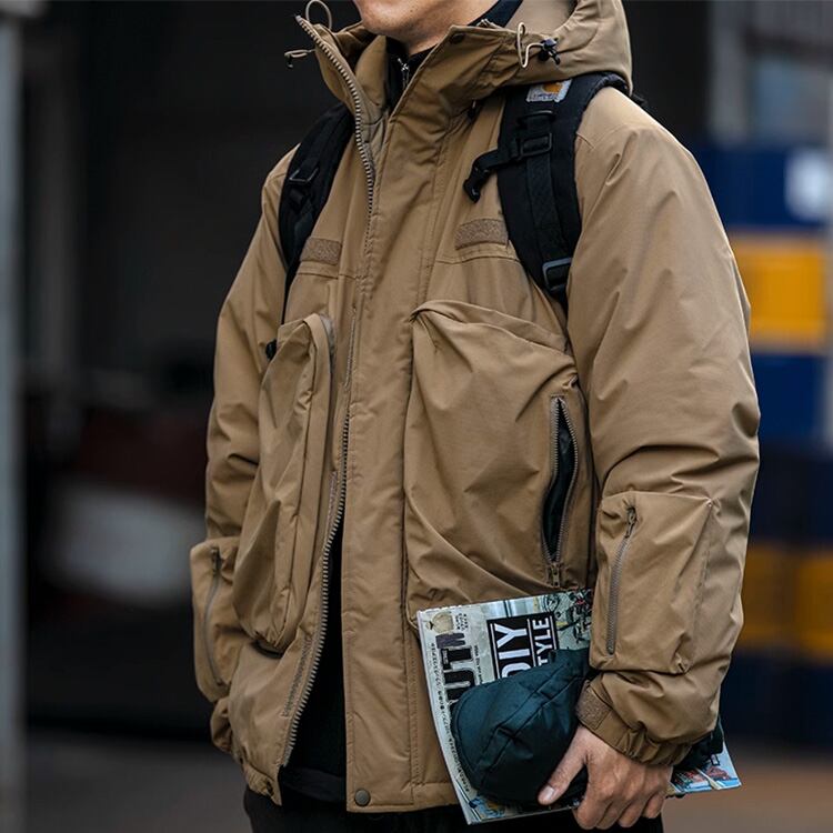 ★AMERICAN RETRO OUTDOOR COTTON COAT　　　A0875