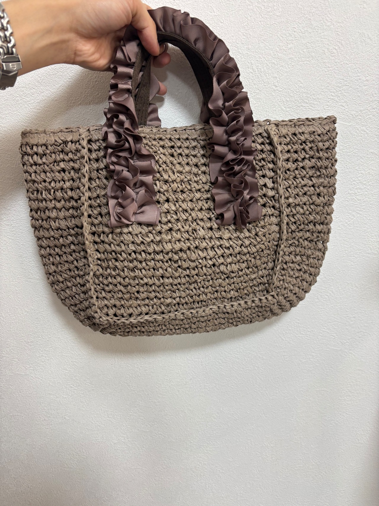【T.S.L】 リボンハンドルペーパーバッグ　1264-409-1