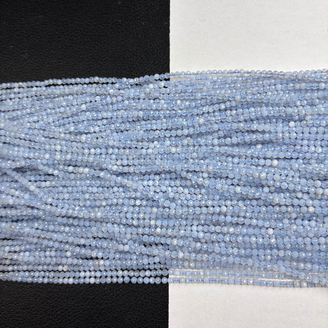 ブルーレースアゲート ラウンド 青 2.2㎜ | K0049