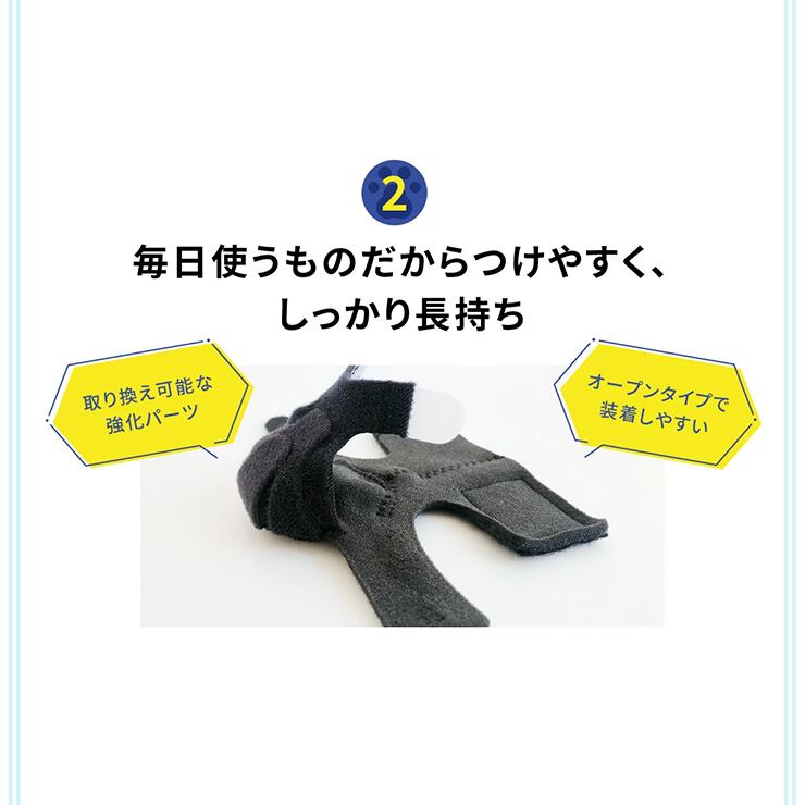 アニサポ ナックルン HERO 交換パーツ Lサイズ 1ペア2枚入り 左右兼用
