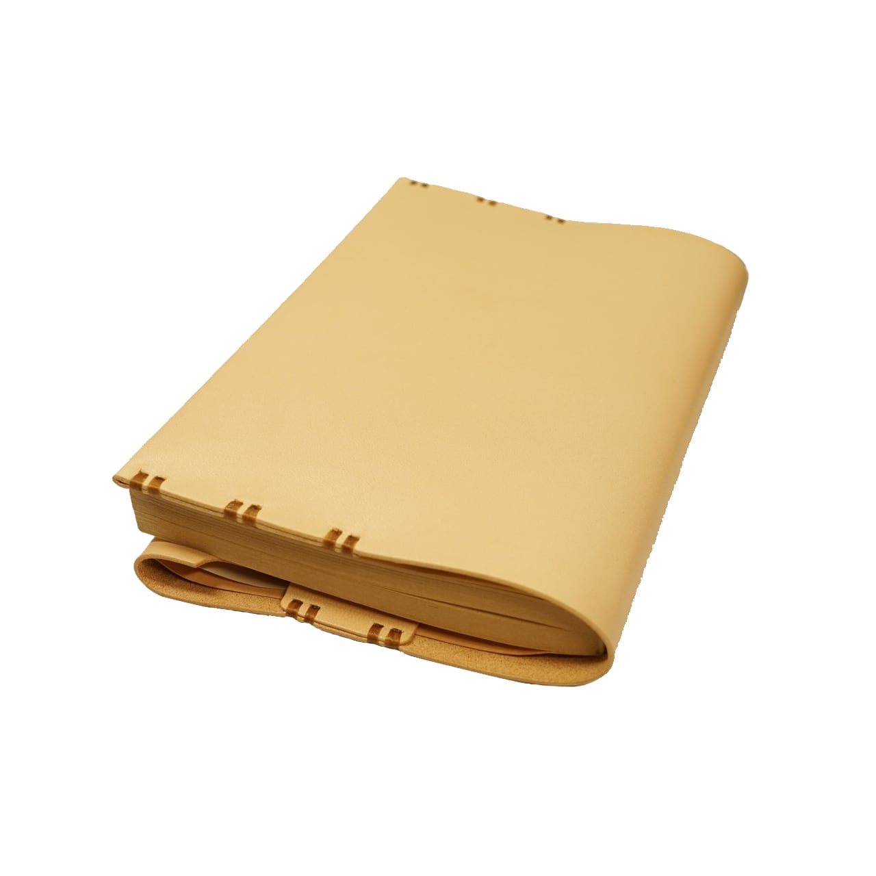 文庫本サイズ ブックカバー 牛ヌメ革 | lore + needles / ロー・アンド