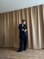 Louis Feraud summer black jacket-4836-8