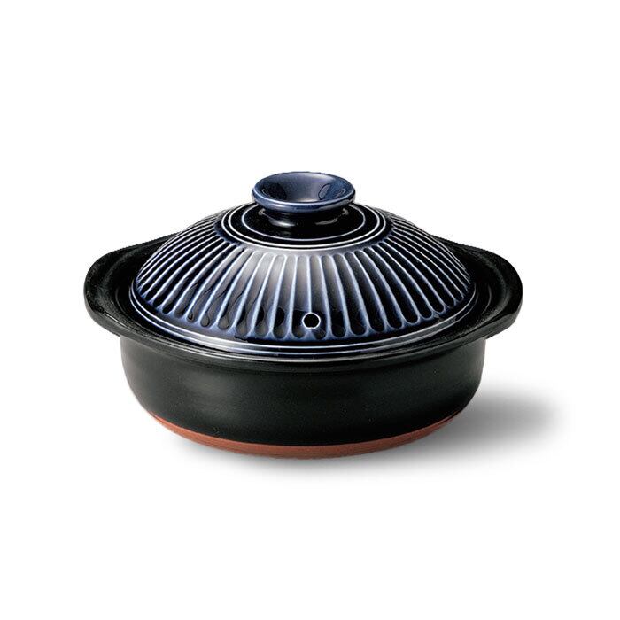 土鍋 一人用 直火 銀峯 菊花 土鍋 6号 萬古焼 日本製 | みのさらら