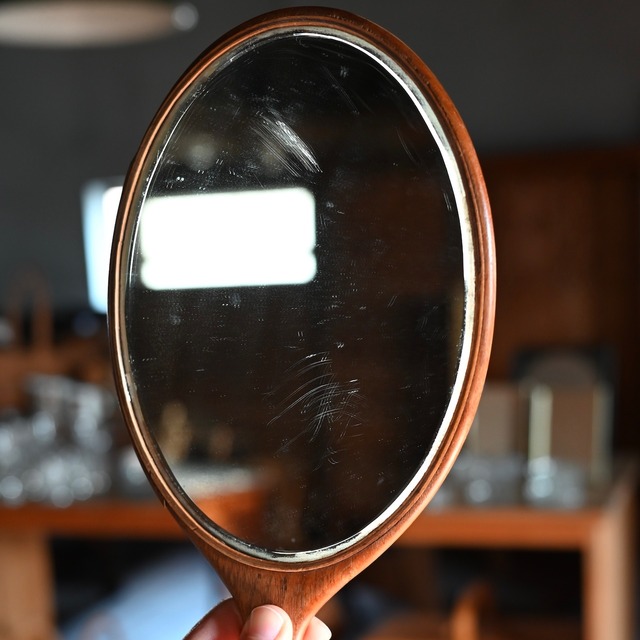 Hand Mirror / ハンドミラー〈 鏡・手鏡・ディスプレイ・オブジェ・アンティーク・ヴィンテージ 〉 114138