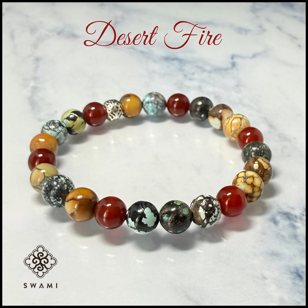 SWAMI スワミブレスレット デザートファイア(Desert Fire)(1点物)