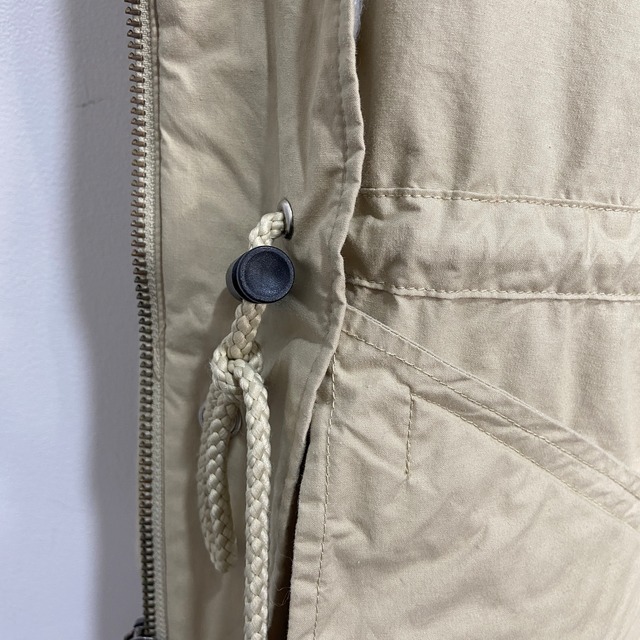 90s POLOSPORT ラルフローレン マウンテンパーカー コットン ベージュ L