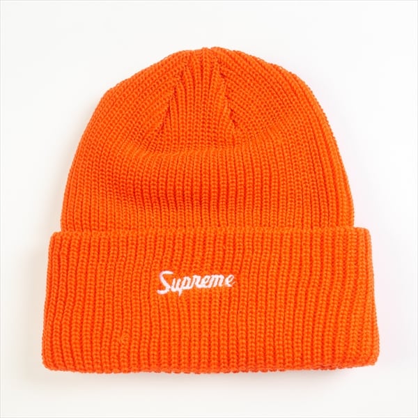 帽子Supreme Loose Gauge Beanie ビーニー　オレンジ