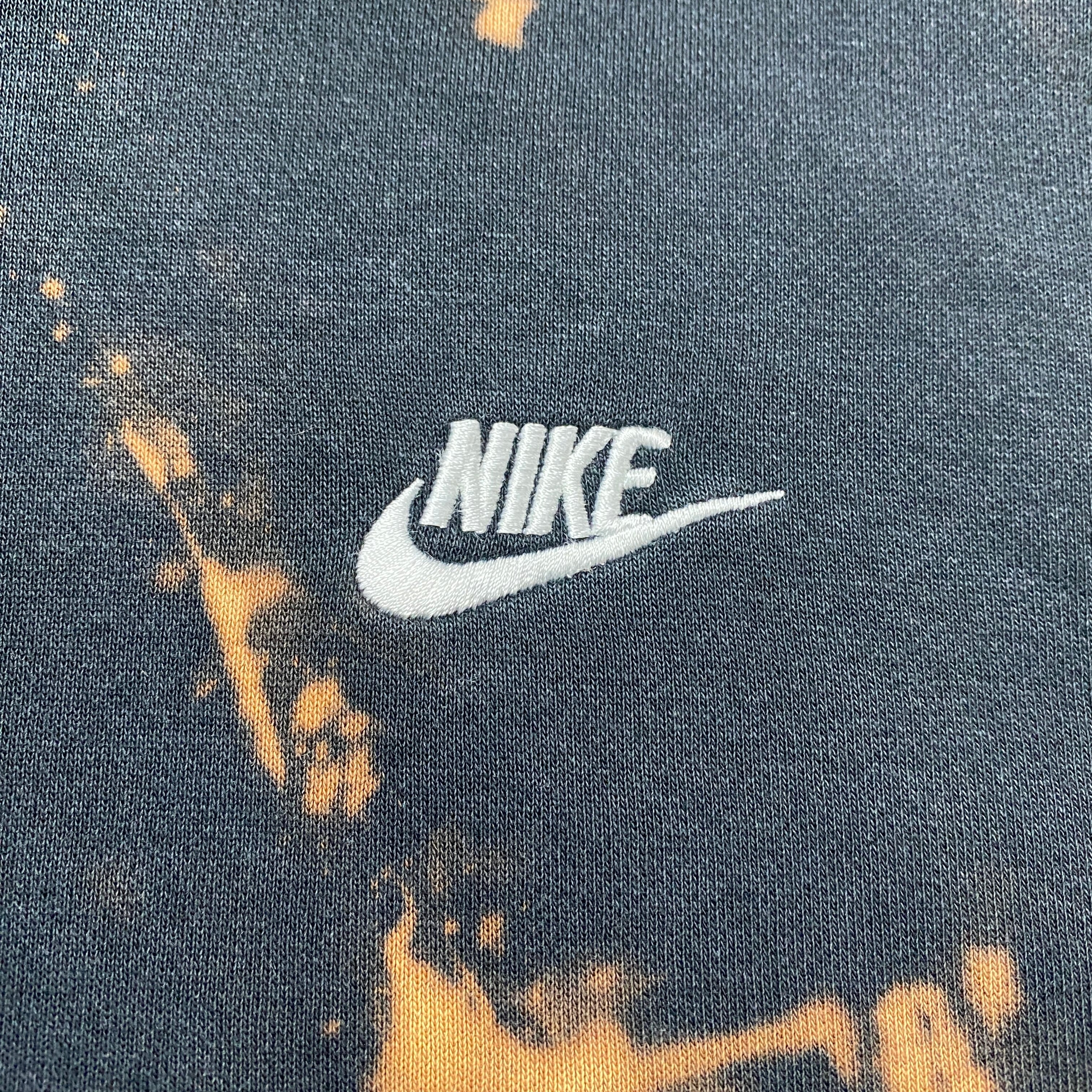 ナイキ NIKE 90s 刺繍ロゴスウェット レトロ バイカラー 可愛いデザイン NIKE ナイキ スウェット 90s ベージュ ホワイト バイカラー 刺繍 楽天