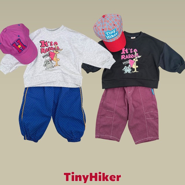 《取寄》オータムチェックキャップ:kids【TinyHiker】※送料無料