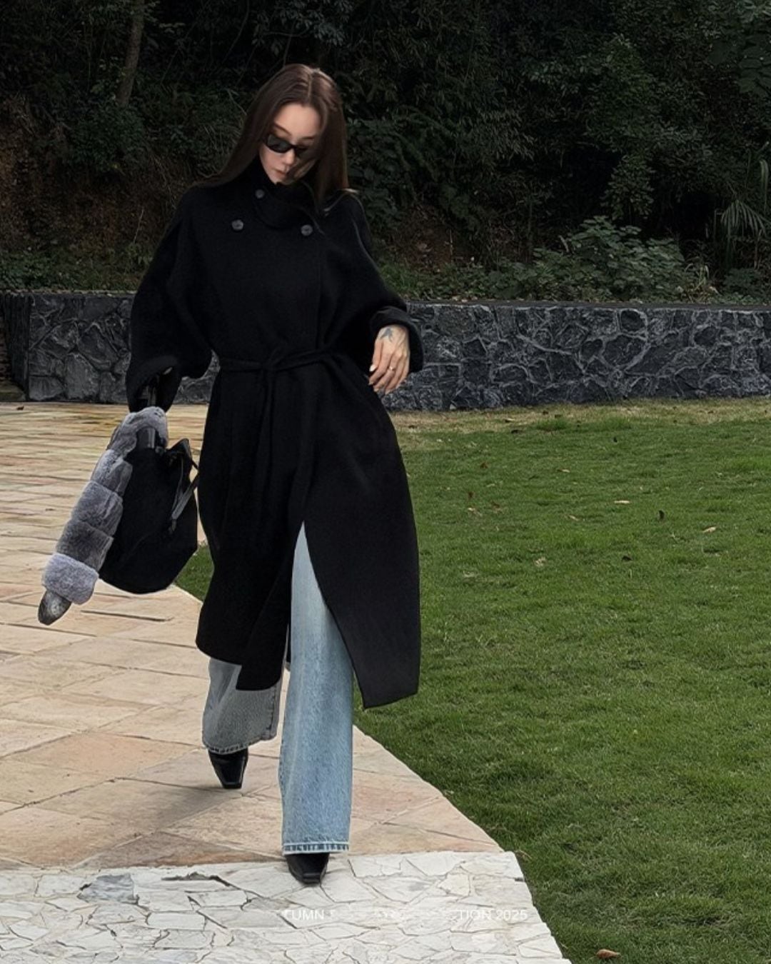 ウールロングチェスターコート A25235