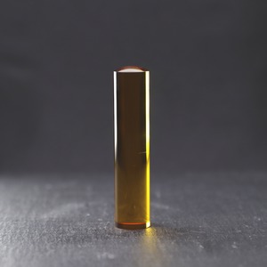 シトリン　12×60mm　黄水晶　印鑑